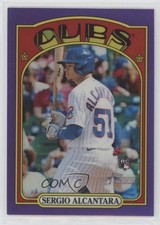 2021 Heritage High Number Hot Box Chrome Purple Refractor Sergio Alcantara sh7