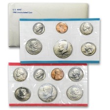 1980 U.S. Mint Uncirculated Coin Set *JE