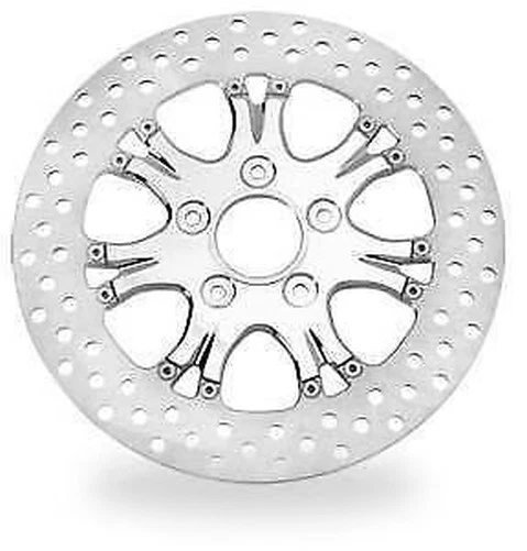 Performance Machine Paramount 11.8in. Two-Piece Brake Rotor - Chrome Motorcycle - Image 2 of 4