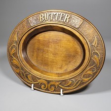 Erzgebirge: um 1880 * Holz - Butter - Gef&auml;&szlig; * Handarbeit *