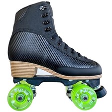 Atom Quad Outdoor Roller Skates - Vibe Nylon Women's Package Black 
