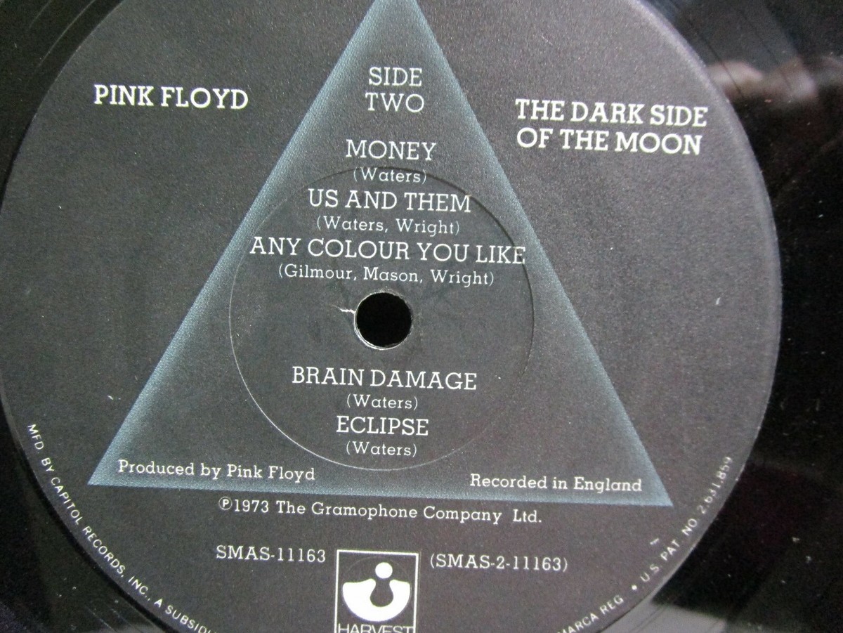 1973 PINK FLOYD DARK SIDE OF THE MOON SMAS-11163 | eBay