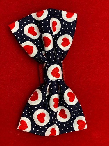 Dog Slide on Collar Bow Ties - Valentines Day themed design - Picture 4 of 17