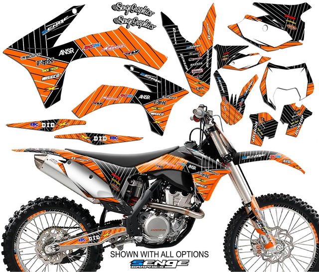 1998 1999 2000 2001 SX 50 GRAPHICS KIT FITS KTM SX50 50SX DECO DECALS