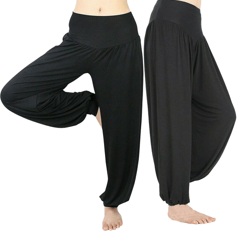Ladies Stretch High Waist Leggings Casual Full Length Solid Color Yoga Pants USA - Picture 4 of 24