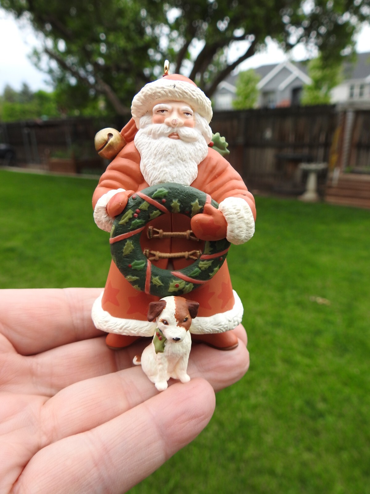 Hallmark Ornament Marjolein Bastin  1997 Santa's Friend