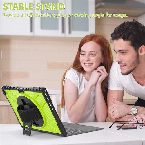 For Microsoft Surface Go 2 3 Pro 4 5 6 7 8 Shockproof Rotating Rugged Case Cover - Picture 12 of 83