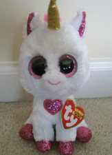 Ty, Cherie, Unicorn Valentine Beanie Boo; 6"-2018 Walgreens Exclusive.Very Cute!