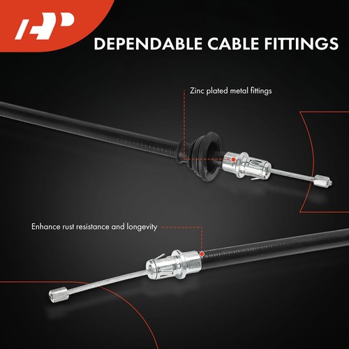 Cable de freno de estacionamiento delantero para Chevy Blazer S10 GMC Sonoma 1998-2002 Jimmy Olds - Imagen 4 de 8