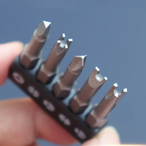 13tlg 50mm Spezial Schraubendreher Set U Y Form Dreieck Schraubendreher Bit Tool - Bild 11 von 18