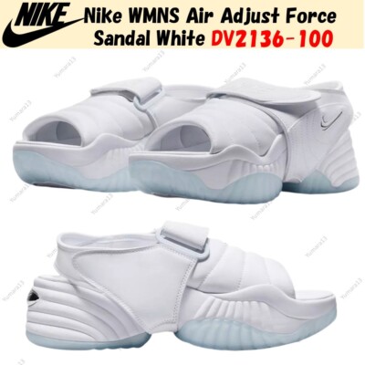 Nike WMNS Air Adjust Force Sandal White DV2136-100 Women's Size