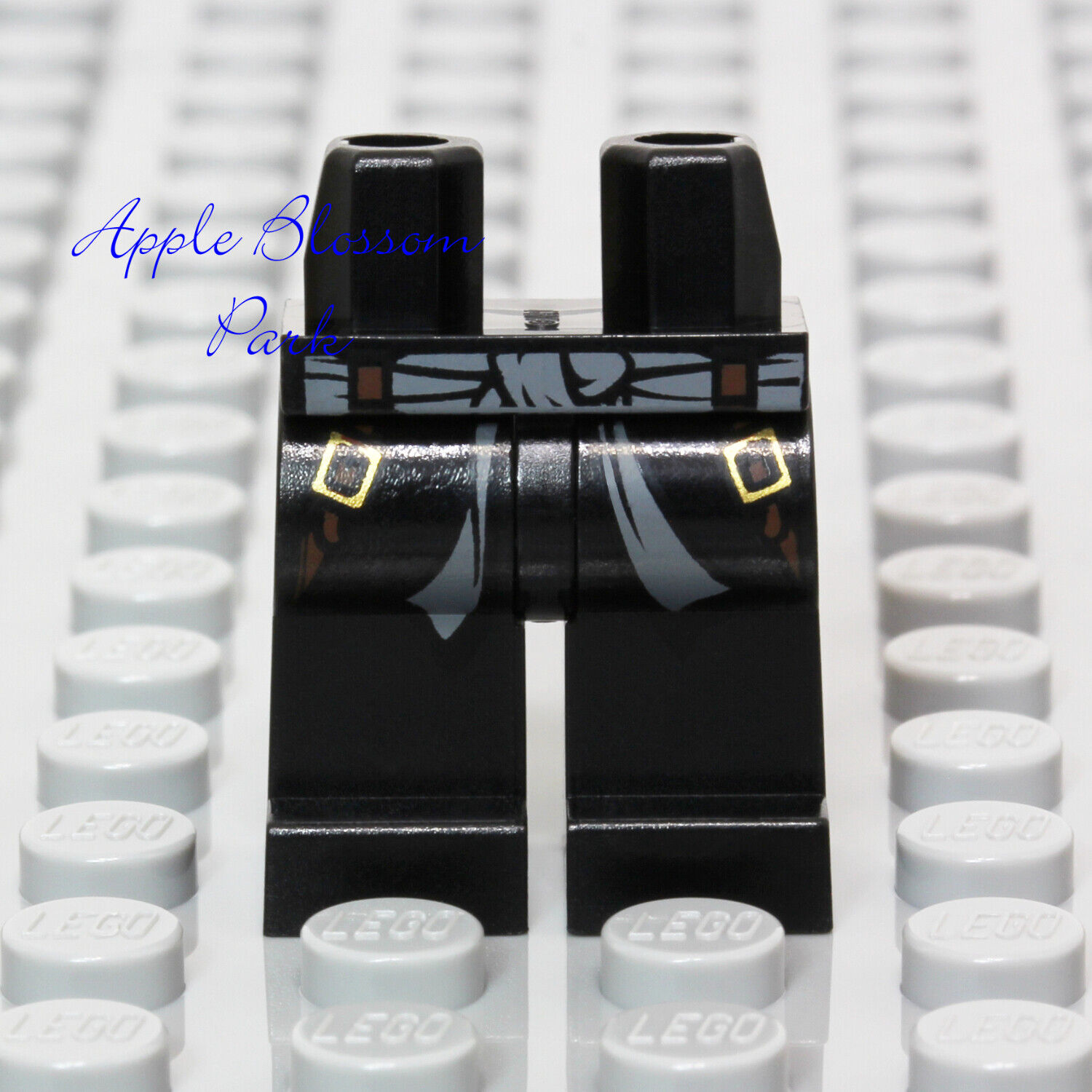 NEW Lego Ninjago BLACK VEST MINIFIG TORSO & LEGS - Ninja Cole ZX 9449 9447  9444