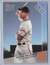 2017 Topps Now #OD-442 Conor Gillaspie San Francisco Giants