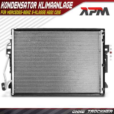 Kondensator Klimaanlage für Mercedes-Benz S-Klasse W221 S-Klasse Coupe C216