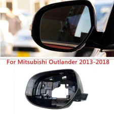 Left Side Rearview Door Mirror Cover Housing For Mitsubishi Outlander 2013-2018