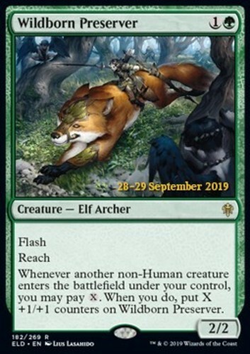 Wildborn Preserver - Foil Prerelease Promo x1 - Pre-Release Promos - NM-Mint, En