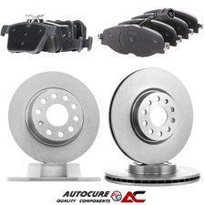 FOR VOLKSWAGEN GOLF GTD 2.0 MK7 2012 ONWARDS FRONT & REAR BRAKE DISCS & PADS SET