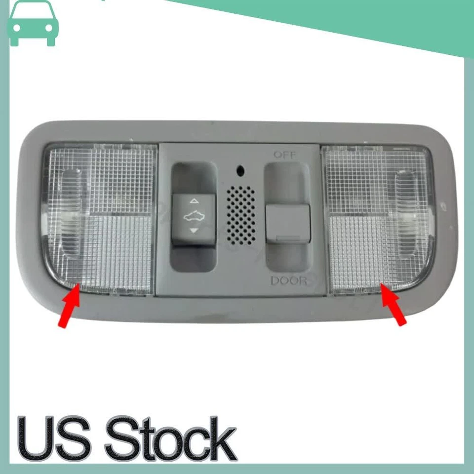 1 par NUEVA cubierta de luz de lectura delantera interior para HONDA Accord Civic CR-V CR-Z EE. UU. Foto 4 de 4