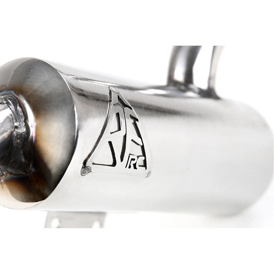 Stainless Steel Exhaust Pipe Set for 1/5 Rovan Rofun F5 RF5 T5 Mcd XS-5 RR5 PART - Image 3 of 4