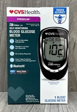 CVS Health Premium True Metrix Self Monitoring Blood Glucose Meter - EXP: 2028