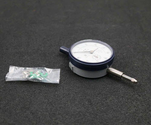 Mitutoyo analog dial gauge 2046SB 0.01/10mm measuring range 0-10mm display Ø 52mm
