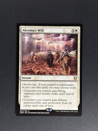 Akroma's Will - Commander Legends (CMR)