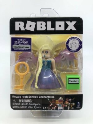 Roblox Action Figures Royale High School Enchantress With Virtual - roblox royale high school enchantress virtual item code