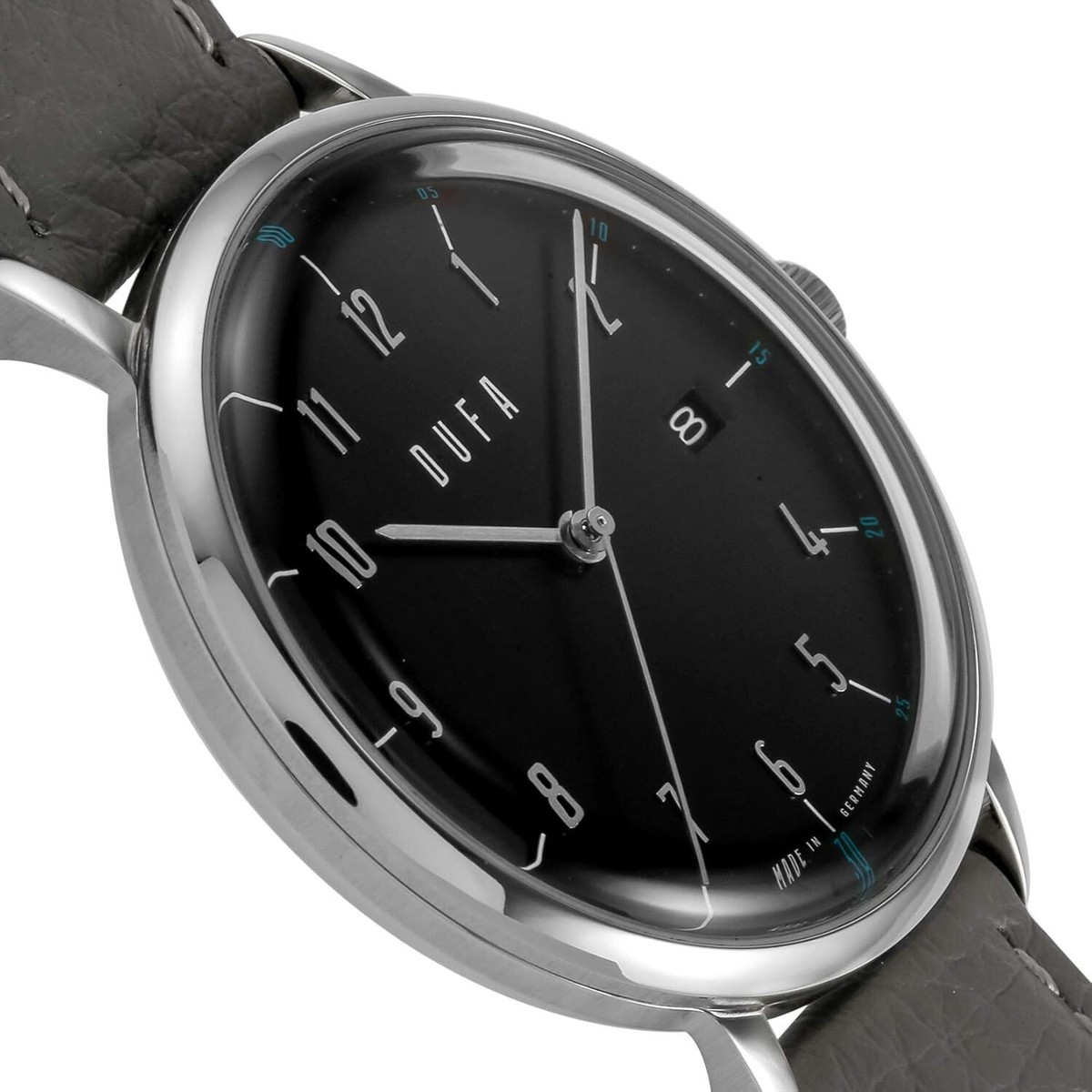 DUFA] Breuer Automatic Watch, Black Dial, 38MM, DF-9011-0A