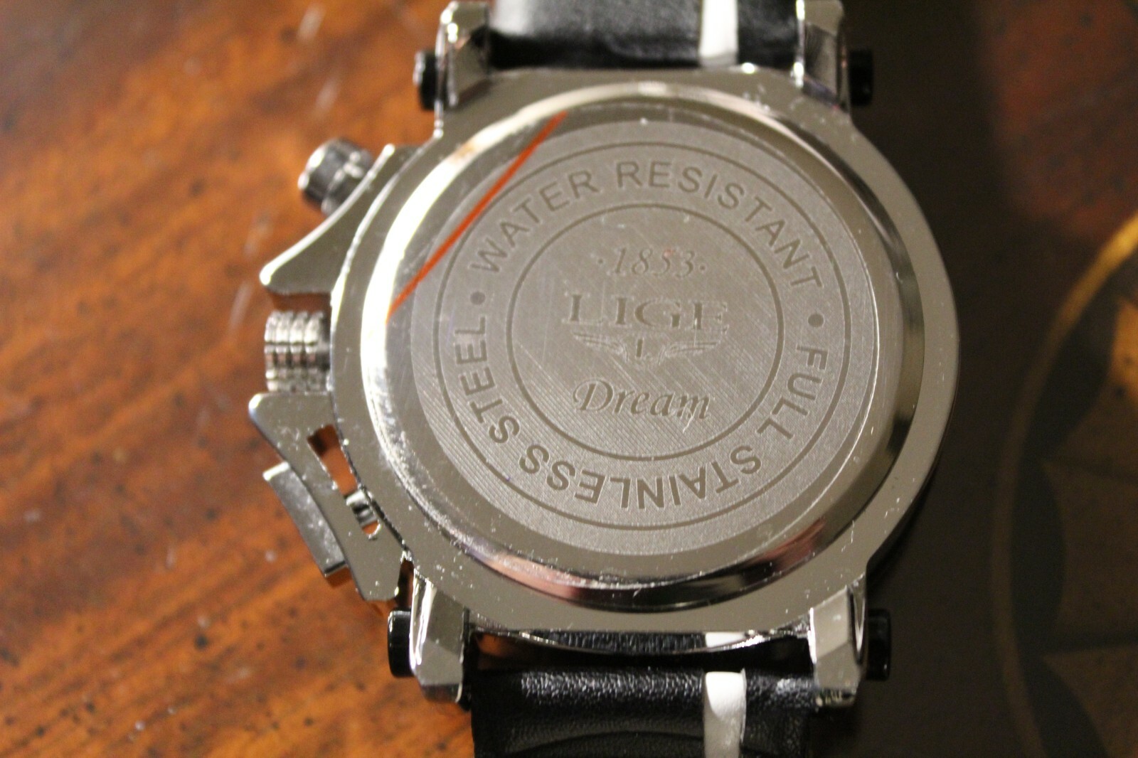 LIGE 1853 Dream Men's Watch WR Full Stainless Steel eBay