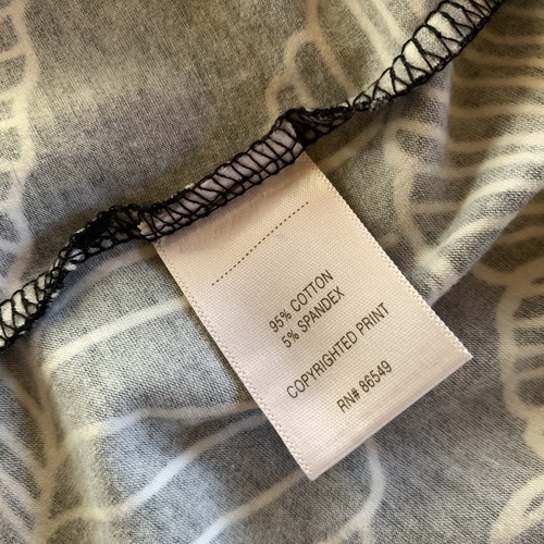 Tommy Bahama schwarz weiß Blumen tropisch Sommerkleid Kleid Damen Small S - Bild 8 von 9