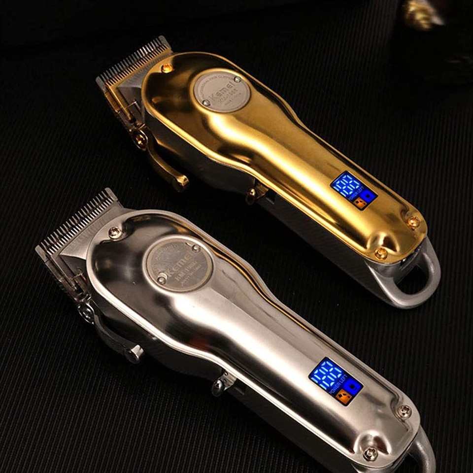 KEMEI Cordless Hair Clipper Professional Hair Clippers Hair Trimmer