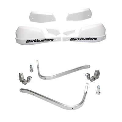 Barkbuster VPS weiß handgaurd & Zweipunkthalterung Husqvarna 701 Enduro 2016-2020