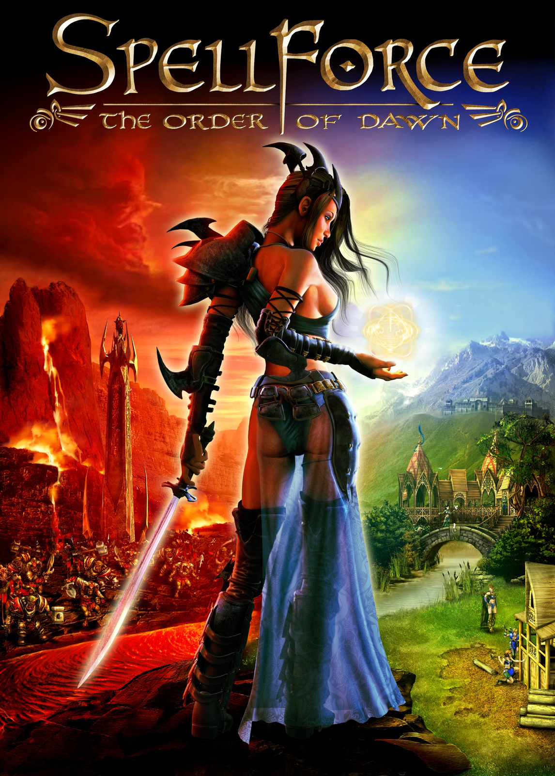 SpellForce: The Order Of Dawn (PC, 2005, DVD-Box) voller Magie, Abenteuer  OVP