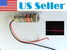 Red Line Laser Module Focus Adjustable Laser Head Industrial Grade 5mW 650nm
