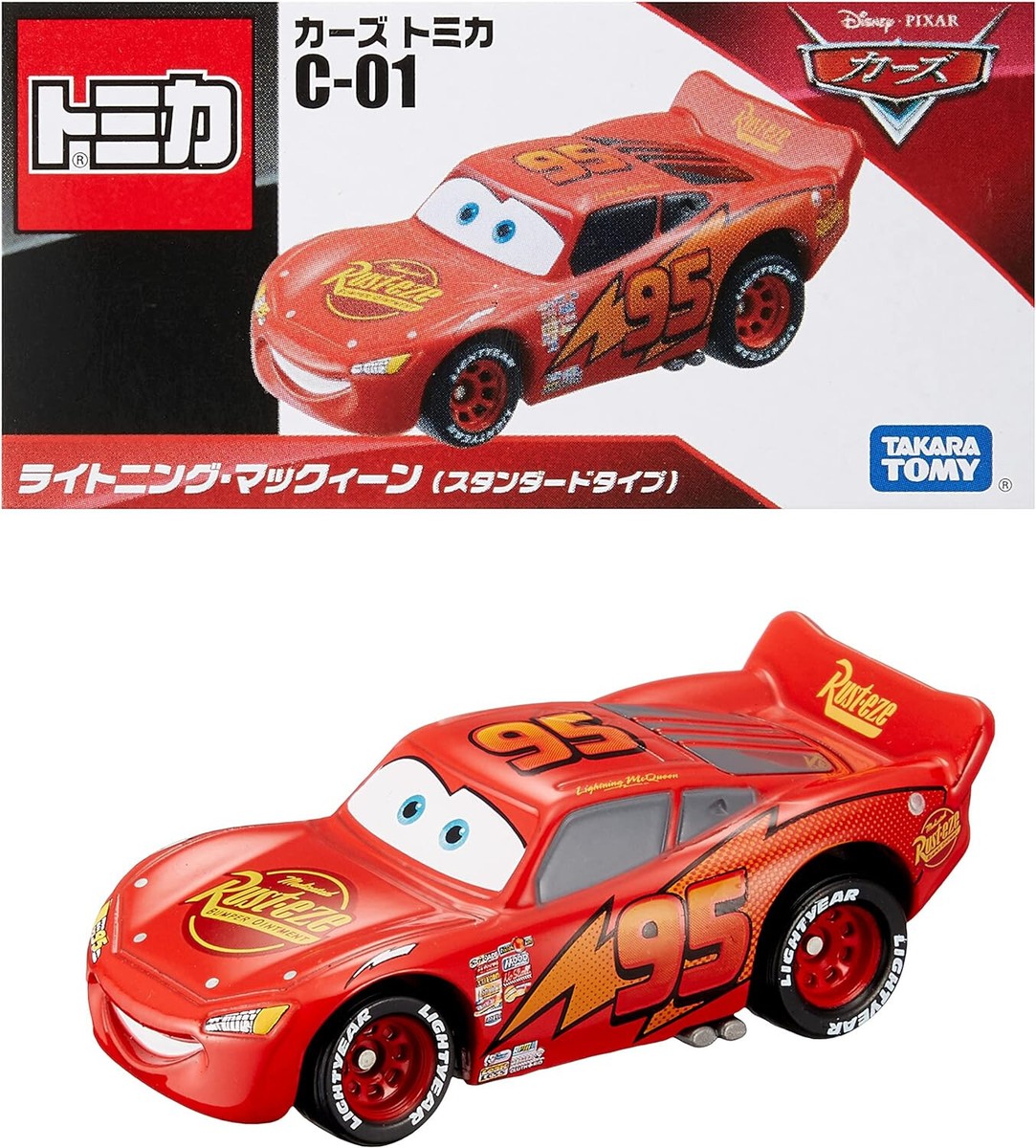 Takara Tomy Tomica Disney Cars Lighting McQueen C-01 | eBay