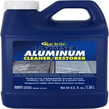 Star Brite Aluminum Cleaner - For Pontoons, Canoes & Unpainted Aluminum - USA
