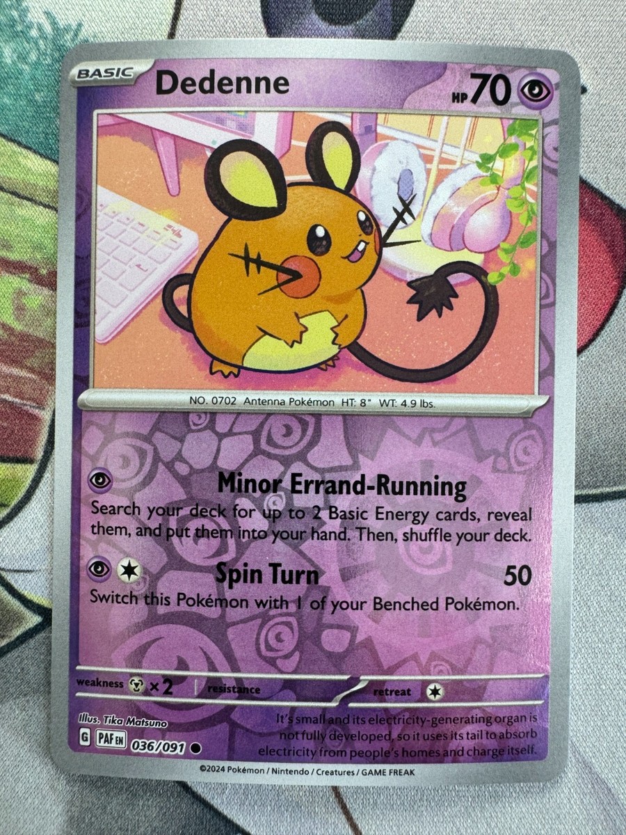 Oops! デデンネ Dedenne Reverse Holo 077/185 - Vivid Voltage Pokemon Card