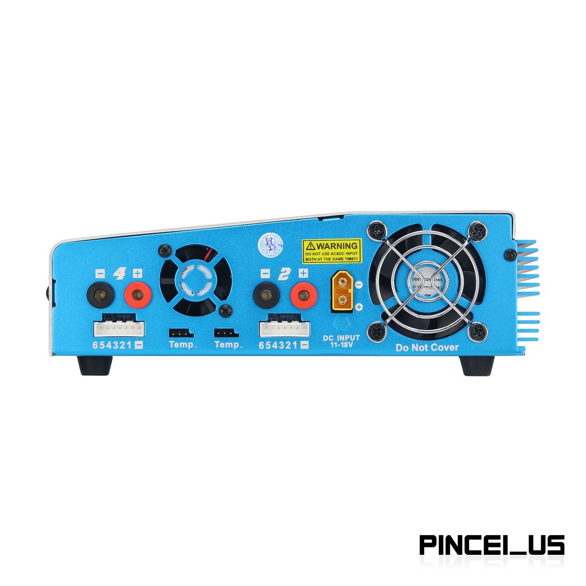 CQ3.CQＣ+ EV-PEAK CQ3 100W 10A 1-6S Battery Balance Charger f/ LiPo