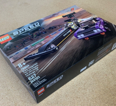 LEGO SPEED 76904 CHAMPIONS: Mopar Dodge SRT Top Fuel Dragster and