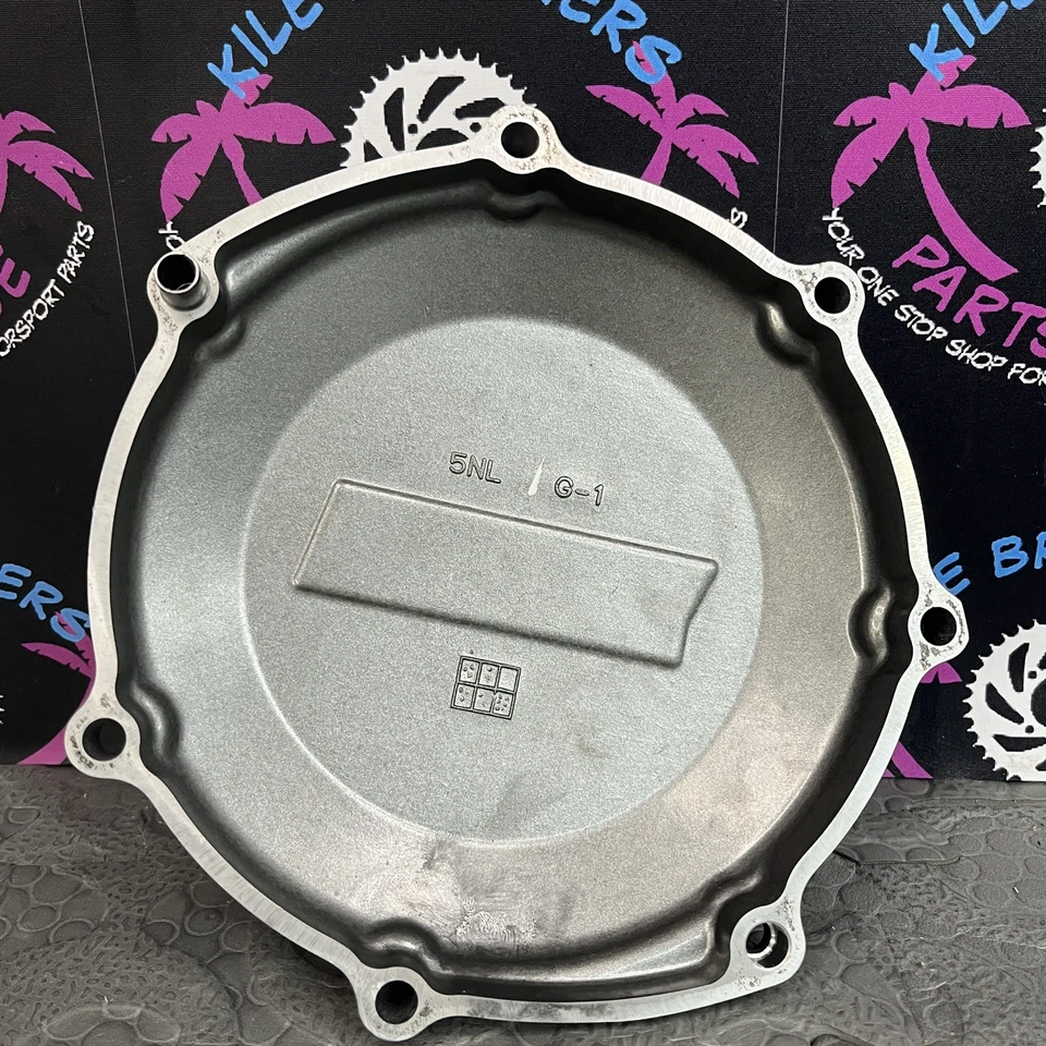 Yamaha YZ250F 2005 cubierta de embrague lateral del motor Foto 2 de 4