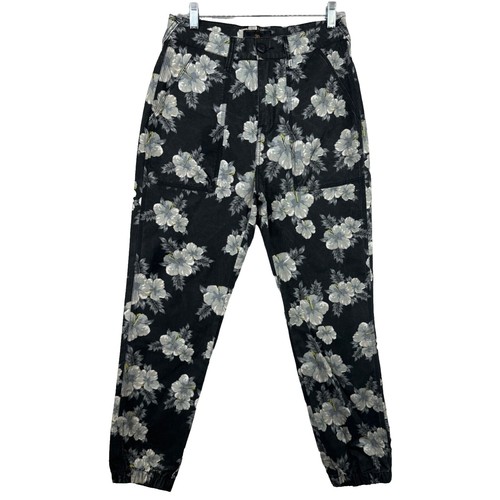 JOSEPH Deep Cobalt Rayon Cotton Blend Stretch Narrow Leg Crop Pant  display picture 1