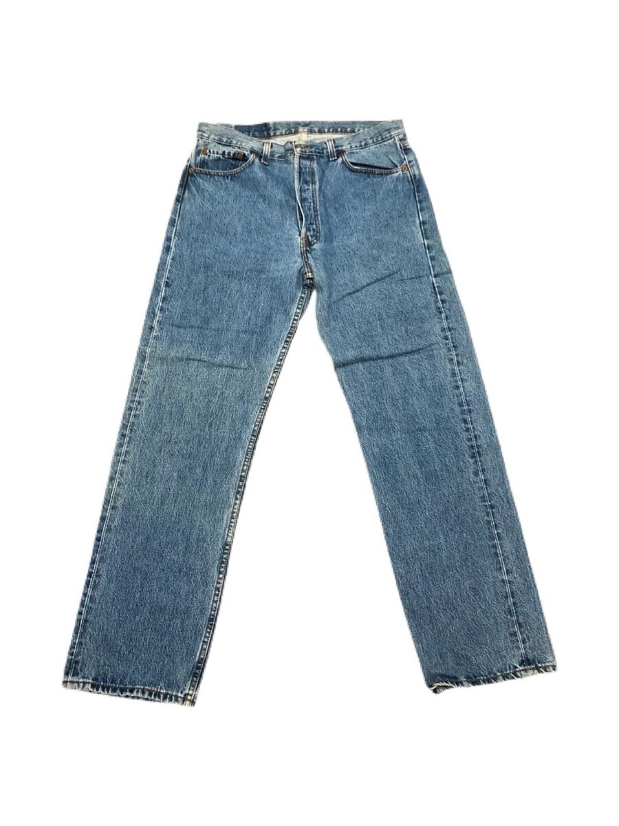 Vtg 1994 Levi's 501 Double X Jeans Men Blue USA Made Grunge Vtg 1994 Levi's 501 Double X Jeans Men Blue USA Made Grunge