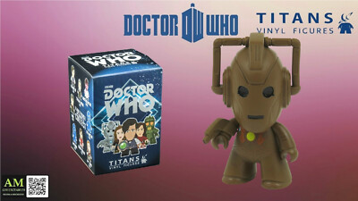 TITANS MYSTERY MINIS -WODDEN CYBERMAN - BBC DOCTOR WHO  FIGUR