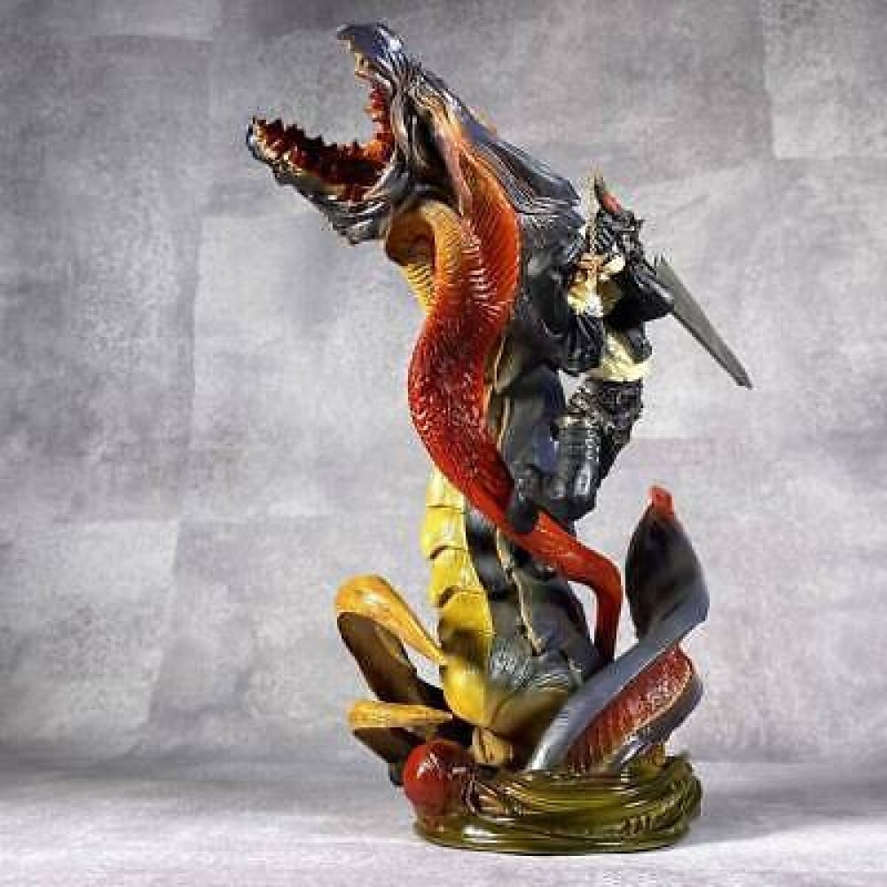 SQUALL & BAHAMUT Cold Cast Kotobukiya Final Fantasy 8 VIII Statue