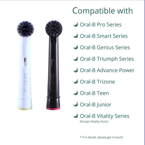Electric Toothbrush Heads Compatible with Oral B - Picture 3 of 10