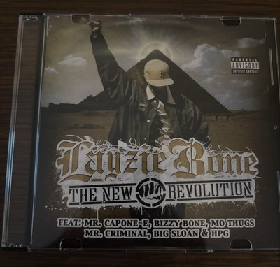 Layzie Bone - The New Revolution CD (2006) Bizzy Mo Thugs Mr. Capone-E Big Sloan