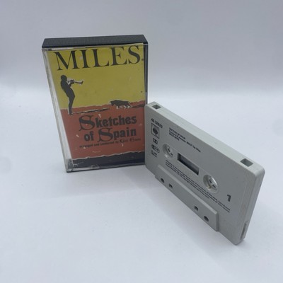 MILES DAVIS - Sketches Of Spain - Cassette Tape Rare
