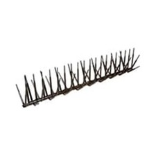 Bird B Gone BBG2000-7BRN-10 Brown Plastic Bird Spike - 10 ft. x 7 in.