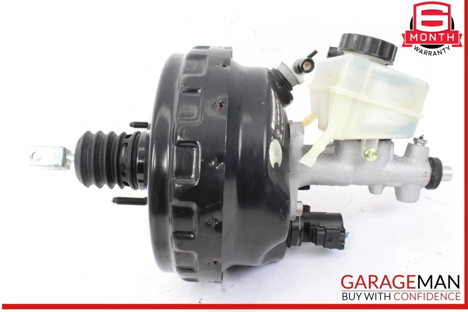 01-09 Mercedes W209 CLK350 CLK320 Power Brake Booster Master Cylinder Assembly - Image 3 of 4