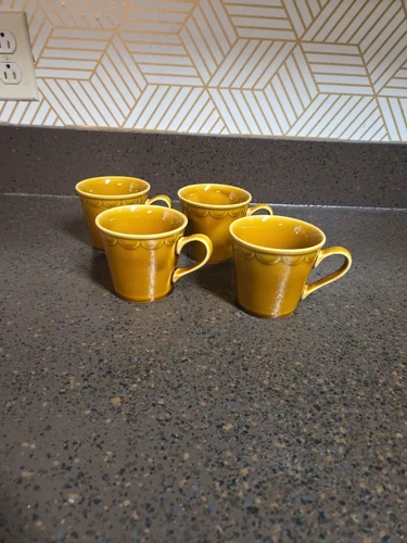 Homer Laughlin 4 Cups Mugs 